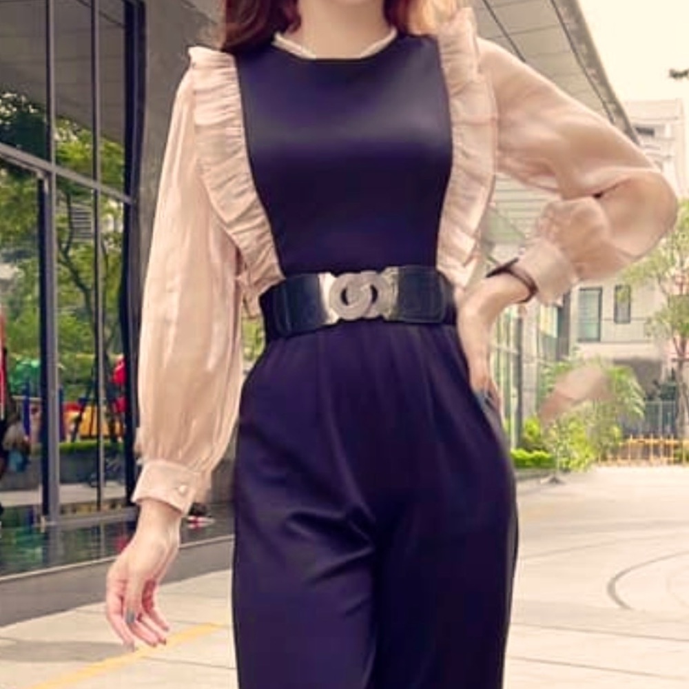 Black jumpsuit